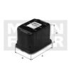 MANN-FILTER WK 13 001 Fuel filter